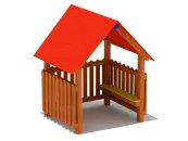 D 09 domek Skrzat bez podłogi XL