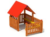 D 11 domek Skrzat z werandą bez podłogi XL